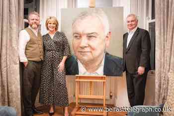 Portrait of Eamonn Holmes by Colin Davidson unveiled to mark 60th birthday