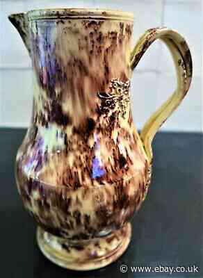 A splendide 18 th C Whieldon totoiseshell CREAMER