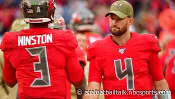 Ryan Griffin in at quarterback for Bucs