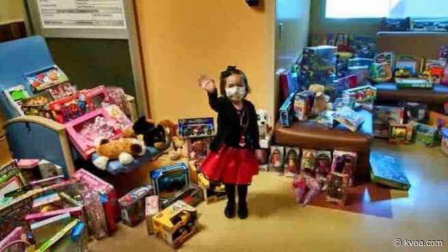 Leukemia survivor works to get children in hospital toys