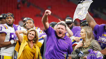 Landing No. 1 seed drastically improves LSU's College Football Playoff title chances, projection model shows