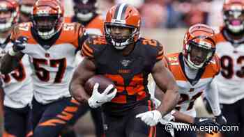 Browns finally ride Nick Chubb to keep slim playoff hopes alive