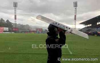 El compromiso entre Independiente Jr. y Liga de Portoviejo, suspendido por fuerte lluvia en Sangolquí