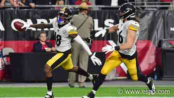 Steelers' Diontae Johnson dashes 85 yards for punt return TD
