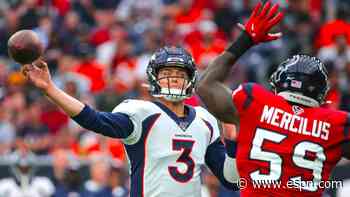 Broncos' offense shows rare life under Drew Lock