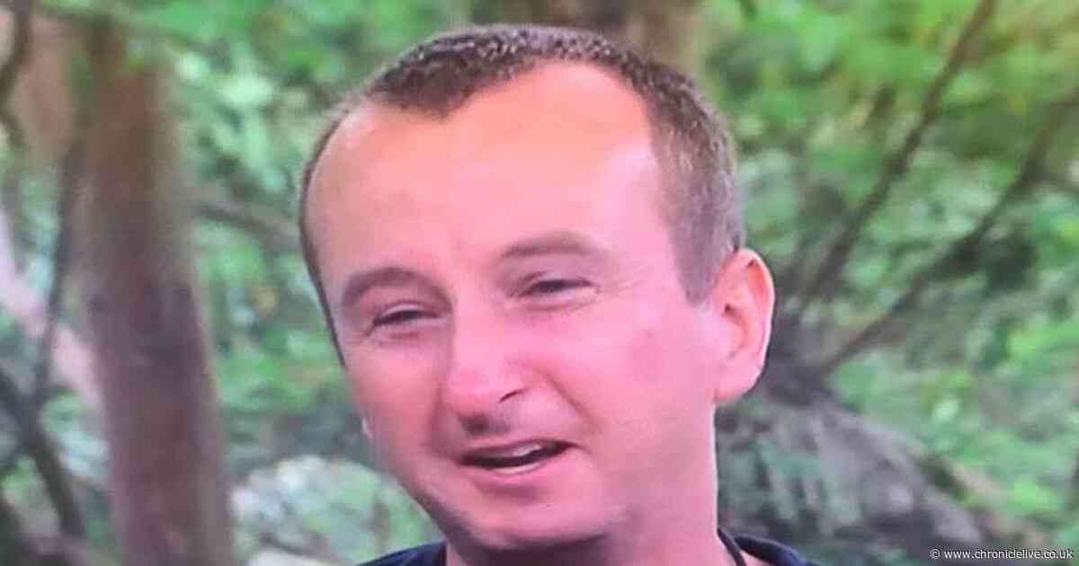 I'm A Celebrity's Andy Whyment breaks down live on air before the result is announced