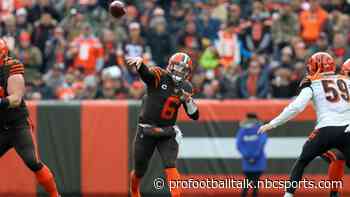 Baker Mayfield: I wasn’t throwing Browns’ medical staff under the bus