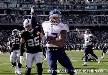 Derrick Henry scores second touchdown to give Titans 28-21 lead