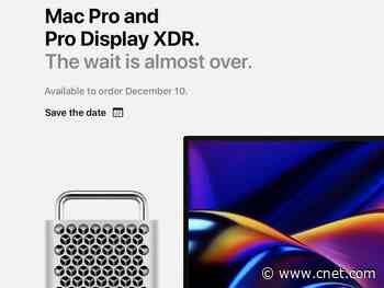 Apple Mac Pro, Pro Display XDR to be available to order Dec. 10 - CNET