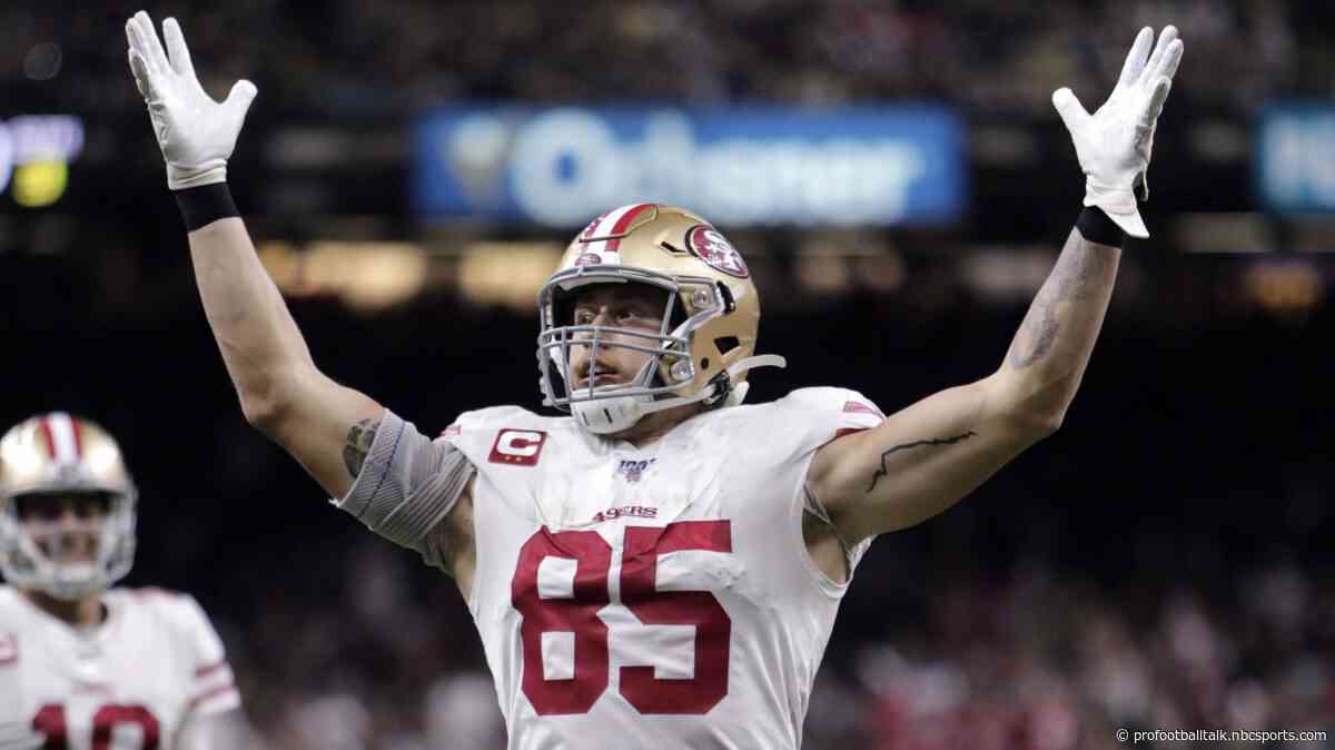 George Kittle: My mindset is don’t let one guy tackle you