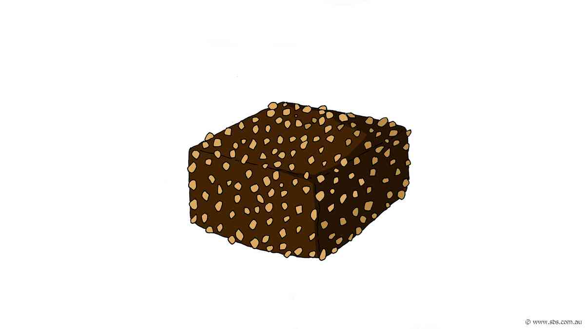 Golden Gaytime shortbread sandwich