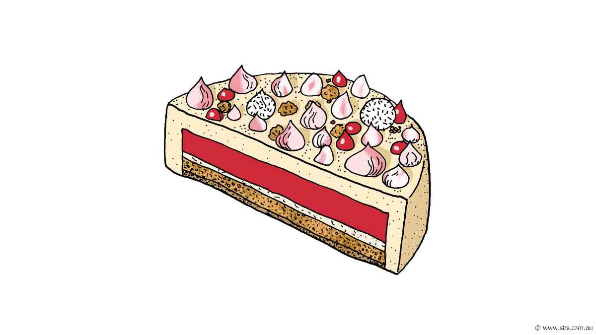 Iced VoVo mousse cake