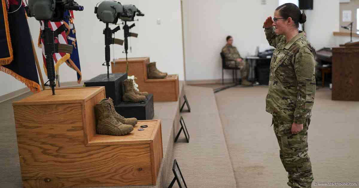 Guard members honor fallen with mournful roll call