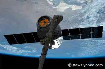 SpaceX Dragon spacecraft carried up 'mighty mice' and a new robot companion to the International Space Station