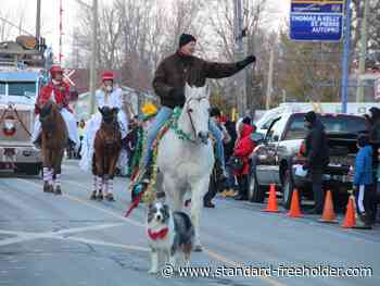 Santa Claus parade in Lancaster was a real dog and pony show