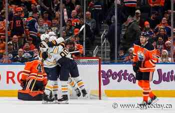 Miller lifts Sabres to 3-2 overtime win in Edmonton; Buffalo snaps two-game skid