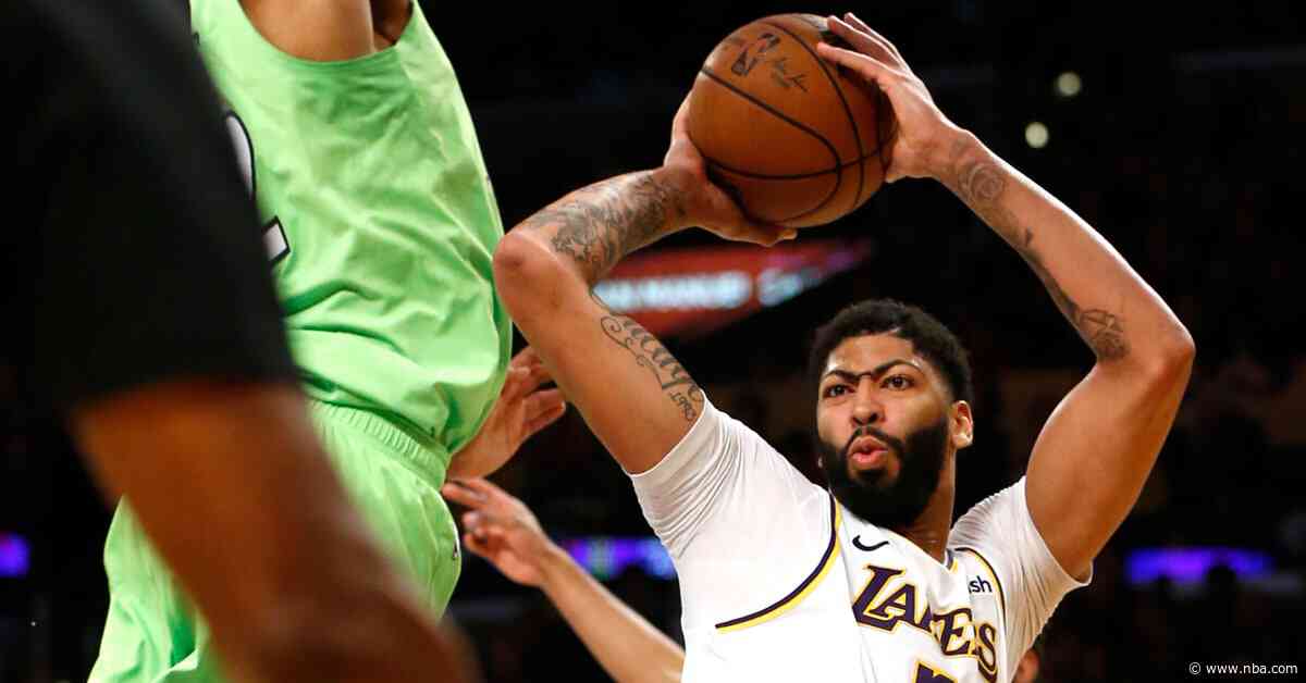 Davis delivers 50-point masterpiece as Lakers win again