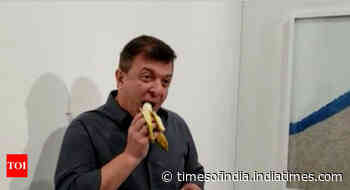 $120k banana peeled from art exhibition & eaten