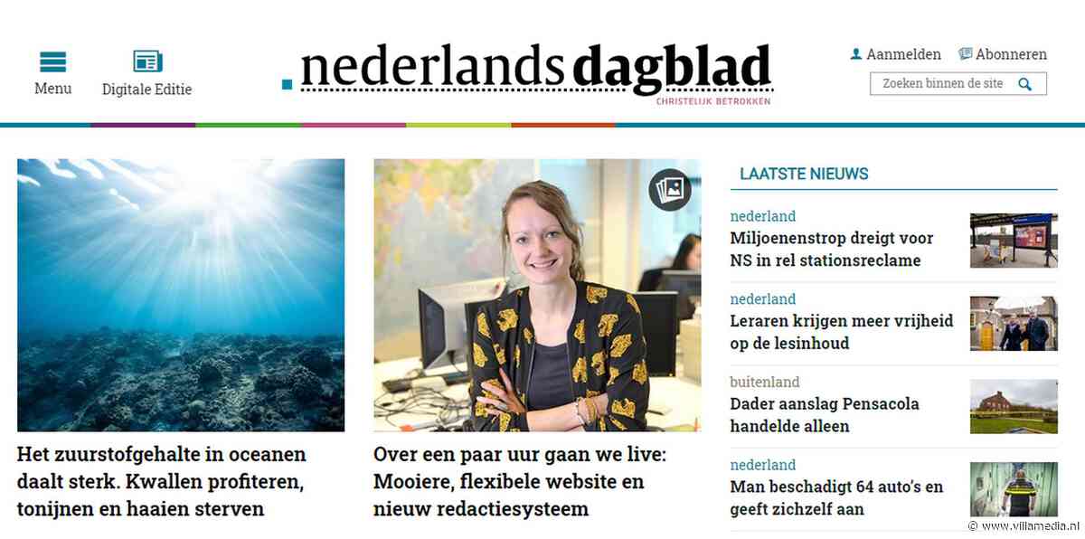 Nieuwe site en redactiesysteem voor Nederlands Dagblad