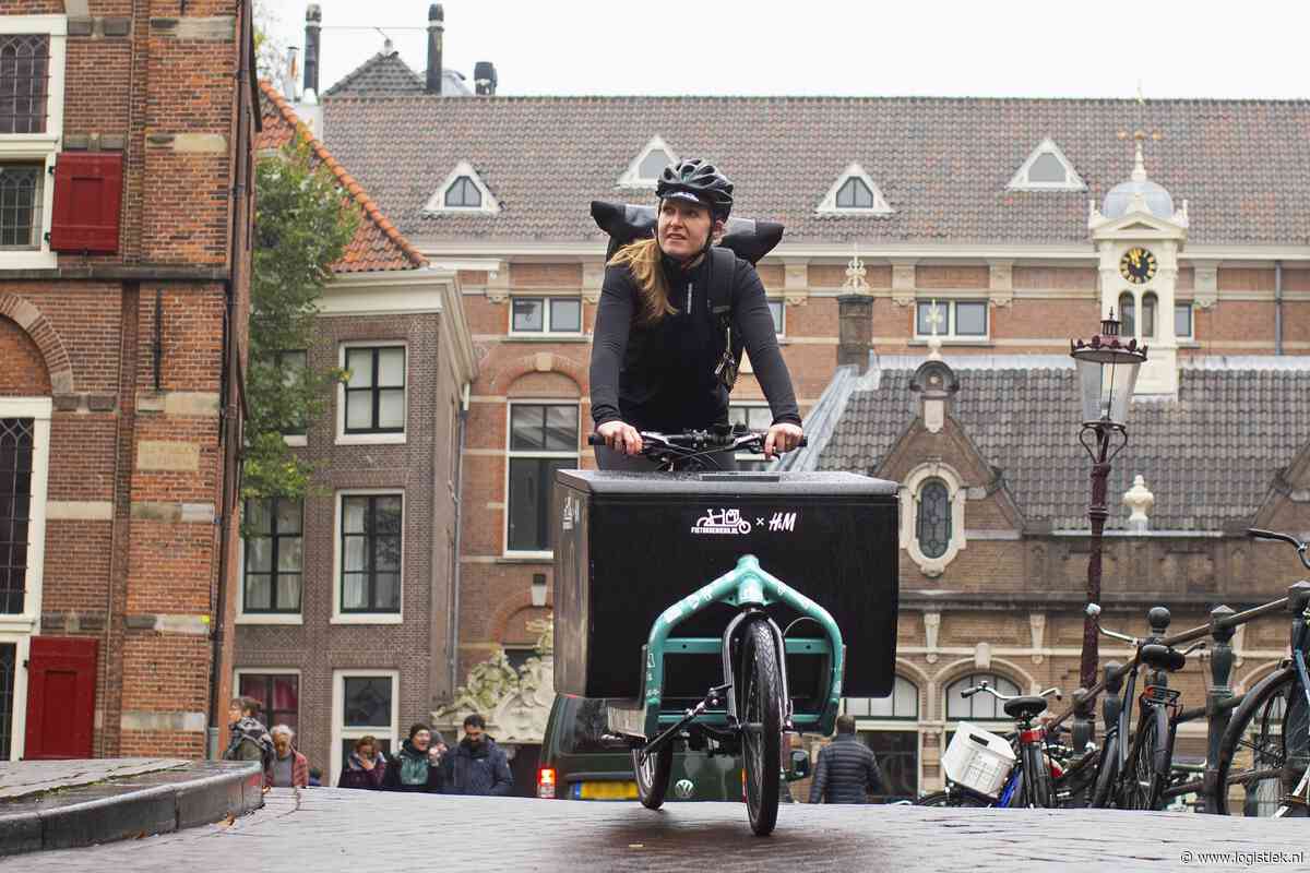 H&M bezorgt per fiets