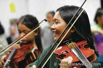 Violins pull Nanakuli kids into new musical world, thanks to Carnegie Hall