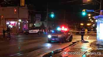 Man rush to hospital after being stabbed in back outside East York restaurant