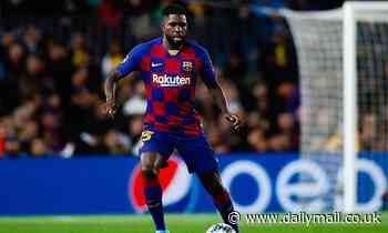 Manchester City 'look to out-of-favour Barcelona star' Samuel Umtiti to solve defensive woe 