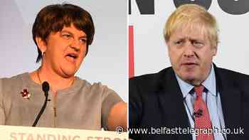DUP accuses Boris Johnson of breaking his word on union commitment