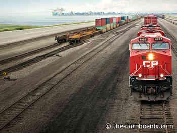 Heavy smoke from train derailment stops Highway 16 traffic