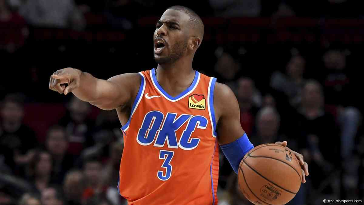 Thunder called for two delay of game penalties, Chris Paul knows it’s retribution