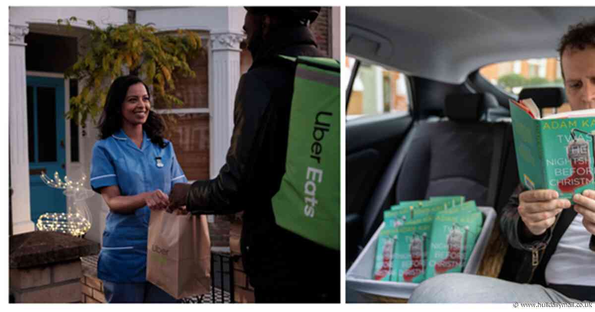 Free Uber rides and food for NHS staff working over Christmas