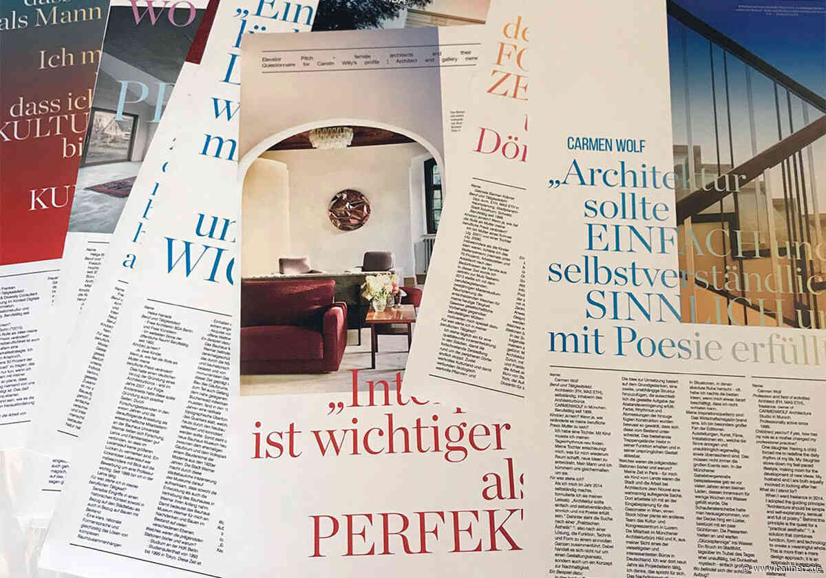 Frauen in der Architektur - Diskussion und Ausstellung in München