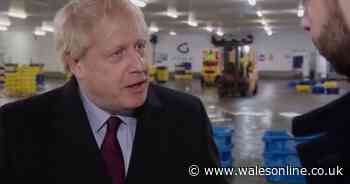 Boris Johnson took a reporter's phone to avoid looking at a picture of a four-year-old lying on a hospital floor