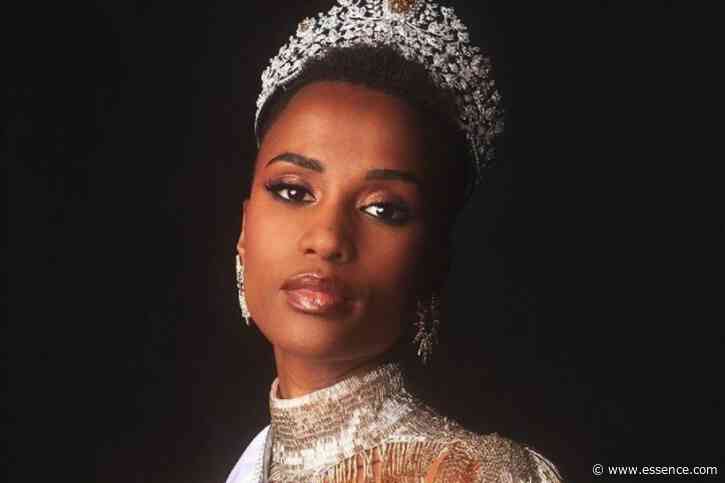 The New Miss Universe Is An Unapologetically Natural Black Beauty