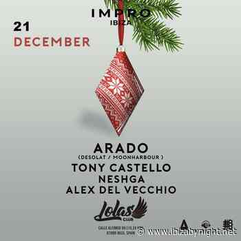 Impro Ibiza presents Arado, Tony Castello, Neshga & Alex Del Vecchio!