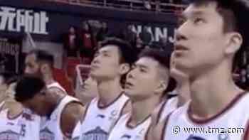 Ex-NBAer Fined For Not Looking at China Flag During Anthem Before CBA Game