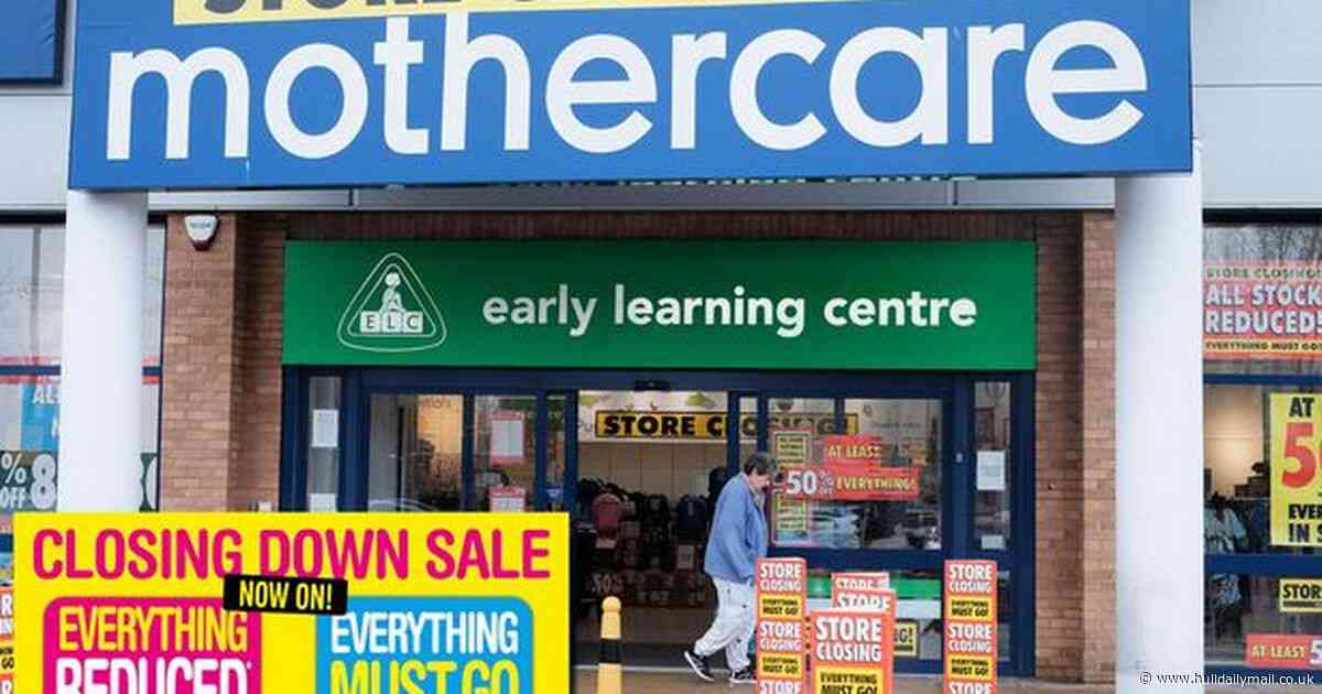 Mothercare closing down sale: Prices slashed by 50% to shift remaining stock