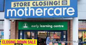 Mothercare slashes prices by 50% in closing down sale
