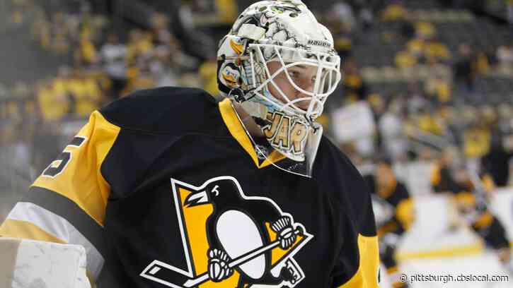 Pittsburgh Penguins Goalie Tristan Jarry Named NHL Second Star Of The Week
