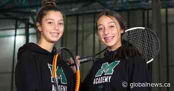 Tennis sisters climb the ranks in Saskatchewan