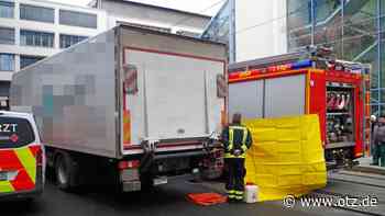Lkw überfährt Seniorin in Jena