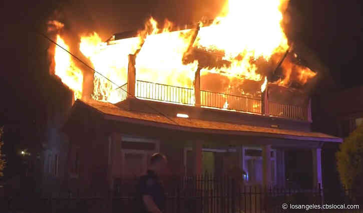 Man Suffers Critical Burn Injuries In San Bernardino Apartment Fire