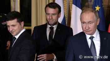 Ukraine-Gipfel in Paris: Selenskyj sieht den Menschen in Putin