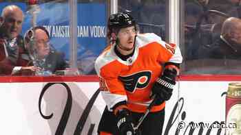 Flyers forward Travis Konecny out with concussion