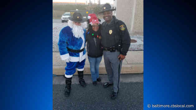 MDTA Police Officer ‘S. Claus’ To Collect For Toys For Tots