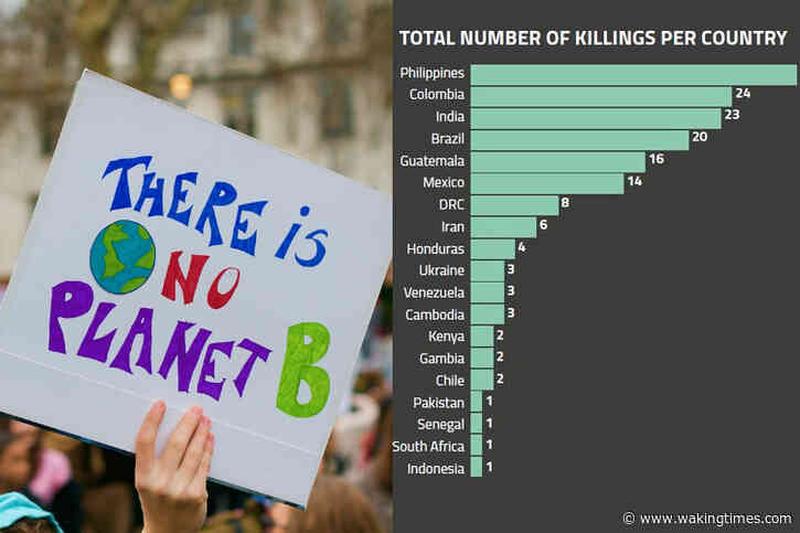 Report Reveals Number Of Environmental Activists Killed Each Week