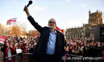 Corbyn plays all the old favourites in Bristol but no one's dancing