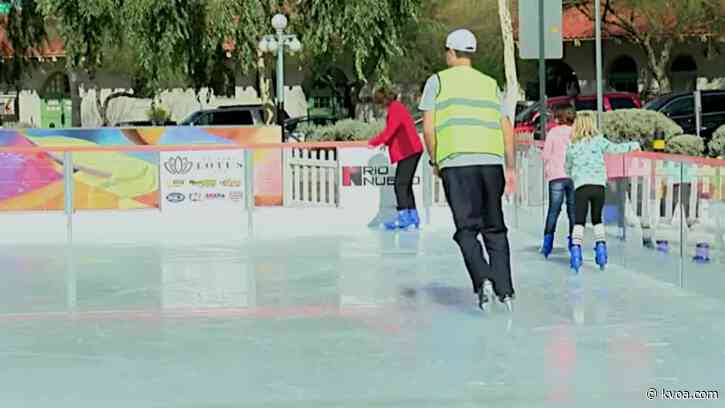 Ice skating cancelled at downtown rink today due to weather conditions