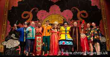 Panto star tells audience to fight for the NHS after dancer waits four hours for an ambulance