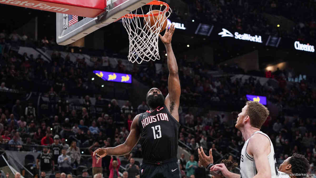 NBA denies Rockets' protest of James Harden dunk error